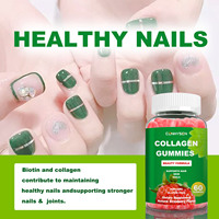 Compléments alimentaires de haute qualité de marque privée pour favoriser la croissance des cheveux et des ongles Bonbons au collagène sain avec biotine et vitamine C