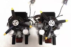 Moteur d'avion ultraléger MIAT 12000W bicylindre 170cc refroidi par eau pour drone UAV fabriqué en Chine/Guatemala - Product Image 4