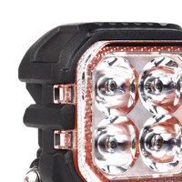 Feux de travail LED tout-terrain, feux de poche de 3 pouces |   Feux de route rétroéclairés 20W 6000K pour camions, SUV et voitures