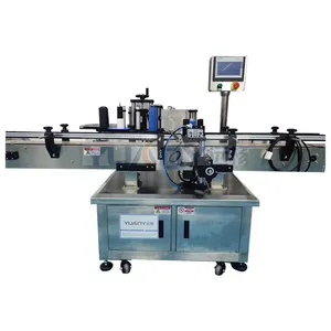 YUANYANG Roll Sticker Printer Round Bottle Labeling Machine Label Applicator Dispenser Automatic Labeler