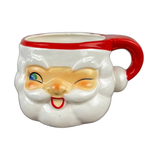 Listo <span class=keywords><strong>para</strong></span> pintar Ceramic Bisque Santa Cup - Product Image 5