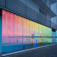 Pushunled P2.5 XXvideokutombana anti-poussière LED Film Transparent écran ascenseur 4K projecteur panneau d'affichage numérique affiche numérique