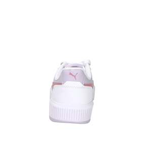 Sneakers Puma per Bambine e Ragazze, Bianche e Rosa, Modello Chunky - Product Image 4