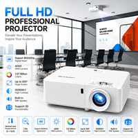 Projecteur laser Sharp XG-TK456ZA 1080P 6000 lumens avec haut-parleurs intégrés pour les entreprises et l'éducation