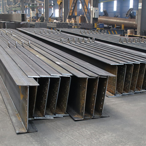 Cột thép kim loại prefab xây dựng tấm kích thước của dầm I nhỏ bằng thép, dầm giàn kết cấu thép - Product Image 5