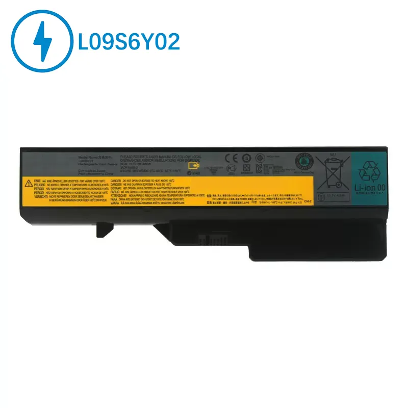 L09S6Y02 L09M6Y02 L10M6F21 L10P6F21 סוללת OEM למחשב נייד עבור Lenovo IdeaPad G770 Z460 G560 G460 סוללת מחברת נטענת