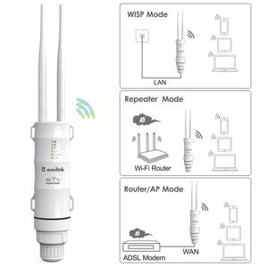 Routeur et répéteur extérieur POE WAVLINK 300/600/1200 Mbps, haute puissance, 2 antennes, 2,4 G/5 G, couverture 300-500 m², gain 7 dBi - Product Image 4