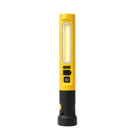 Lámpara Mecánica Recargable COB, Reflector LED, Clip Giratorio de 180 Grados, USB C, para Mantenimiento de Vehículos, Luz de Taller