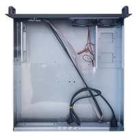 Mincro ATX 2U boîtier de serveur stockage en rack ordinateur PC industriel 2U châssis avec alimentation ATX