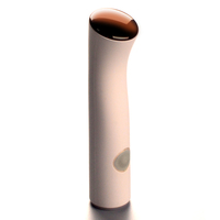 Masseur facial de marque OEM, appareil de beauté avec lumière LED, taille mini pour usage domestique, option de logo personnalisé