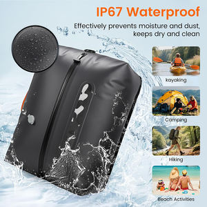 Bolsas de Viaje Impermeables al Vacío de 34L, Bolsas de Compresión al Vacío Ahorradoras de Espacio para Equipaje de Viaje, Maleta, Mochila con Bomba - Product Image 3