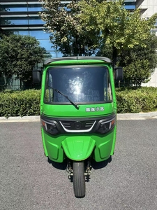 Tricycle motorisé à moteur arrière, très demandé, avec side-car, carrosserie ouverte, pour passager, équipé d'une radio - Product Image 2