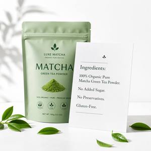 Quemador de Grasa Natural en Polvo de Matcha, Potenciador del Metabolismo, Rico en EGCG, Polvo de Té <span class=keywords><strong>Verde</strong></span> Antioxidante para el Control de Peso - Product Image 4