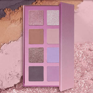 Di alta qualità <span class=keywords><strong>all</strong></span>'ingrosso trucco cosmetico personalizzato opaca Glitter Palette di ombretti per le <span class=keywords><strong>donne</strong></span> Palette di ombretti viola - Product Image 5