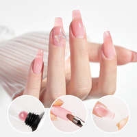 IMTITI Marque privée Résine inodore Uv Gel dur Gel d'extension des ongles sans Hema Logo personnalisé Acrylique Poly Gel constructeur d'ongles