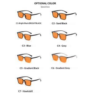 Lunettes OEM anti-lumière bleue, verres rouges, lunettes de lecture, bloqueur de lumière bleue, lunettes orange, filtre anti-lumière bleue - Product Image 5