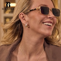 Boucles d'oreilles classiques en argent sterling 925 de haute qualité, bijoux de luxe, zircon métallique, pour femmes