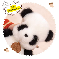 Ensemble de mini peluches animales super douces avec parfum, adorable jouet anti-stress en coton PP, cadeau pour enfants, zoo, lapin, panda, poupées en peluche