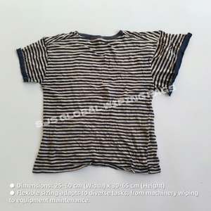 Paños de limpieza de trapos mixtos reciclados, trapos de camiseta, trapos de limpieza de colores 100% algodón, bolsa de trapos - Product Image 3