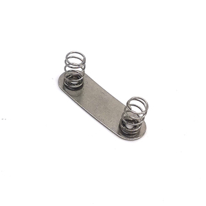 High Precision Touch <strong>Button</strong> <strong>Spring</strong> Customize Wire Shaped Bending <strong>Springs</strong> OEM AA/AAA Battery Contact <strong>Spring</strong> - Product Image 2