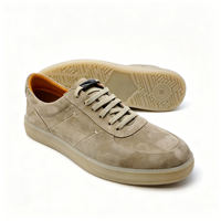 Scarpe da passeggio casual slip-on da uomo per skateboard, fatte a mano, con tomaia in vera pelle, leggere, comode, morbide, per tutte le stagioni, con rialzo.