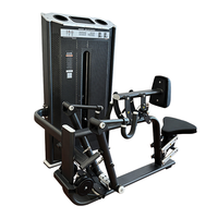 Machine de fitness de gymnastique commerciale épaule réglable musculation bras exercice acier parallèle arrière broche entraînement de sélection de charge