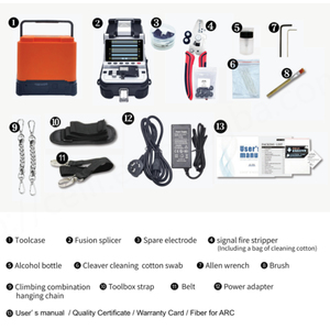 Signal Fire AI-20 6 Moteurs Épisseuse de Fibre Optique FTTH/FTTB/FTTX avec OPM VFL Certifiée CE ROHS ISO9001 Garantie 5 Ans - Product Image 5