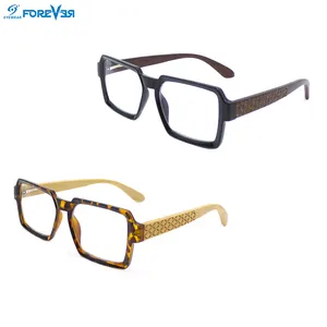 2023卸売ファッションバンブーウッド老眼PC素材OEMカスタムロゴデザイナー男性老眼鏡