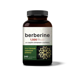 Extracto Herbal Natural OEM, Berberina, Canela de Ceilán, Suplemento de Berberina 1500mg, Cápsulas Veganas, Berberina de Alta Calidad para el Sistema Inmunológico - Product Image 2