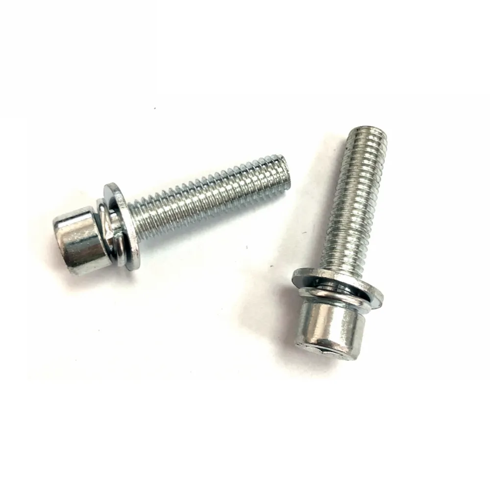 China m4 m6 x 20 m7 m8 m10 steel hex socket cap-head key knurled head 12.9 inner head bolts with washer and nut