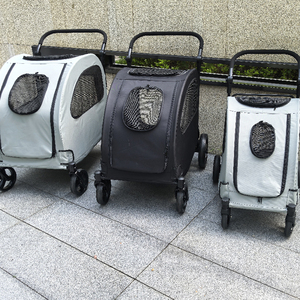 बड़े कुत्तों के वाहक और यात्रा सामान के लिए लक्जरी पेशेवर फोल्डेबल पालतू - Product Image 6