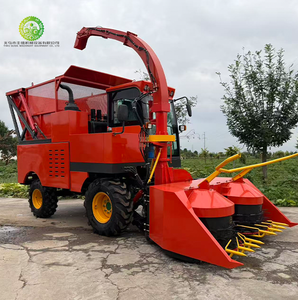 Las granjas ganaderas a gran escala utilizan cosechadoras de alimento agrícola de alta eficiencia y totalmente automáticas, con capacidad de 1900 kilogramas. - Product Image 3