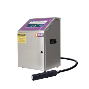 Mới được nâng cấp PA-A2000 loạt <span class=keywords><strong>cij</strong></span> liên tục công nghiệp máy in phun cho thực phẩm hóa học ngày mã hóa thẻ vải ứng dụng - Product Image 1