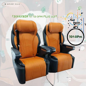 All'ingrosso sedili in pelle MPV Vito sedie Auto di lusso compatibili con Toyota Alphard Sprinter elettrico furgone pieghevole seggiolino Auto - Product Image 4