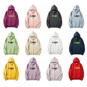 هوديز سادة فاخرة بقلنسوة ملابس للنساء والرجال، بلوزات سويت شيرت سادة، بدلات رياضية كلاسيكية، بنطلونات رياضية للبيع بالجملة - Product Image 2