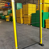 Poteau de protection pour robot, sans cadre, 1650*400mm, en fer thermolaqué, certifié CE, écologique, anti-rongeurs, clôture de sécurité