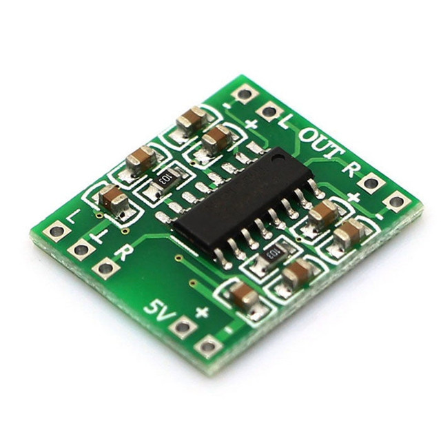 Electronics- DC 5V 2*3W Class D Mini Digital Amplifier Board Module Audio Amplifier PAM8403 module