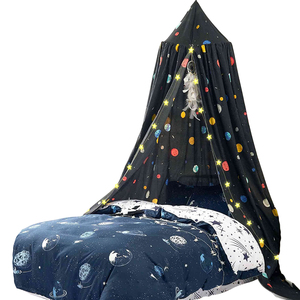 Mơ mộng vũ trụ hành tinh tán cho trẻ em của nhà giường Sao ánh sáng lưới chống muỗi với thông gió cho cửa đọc sách góc - Product Image 6