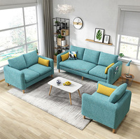 Modernes Apartment Kleines Sofa-Set Wendbare Eckcouch Günstiger Preis L-Form 1 2 3 Sitzer Polstersofa Direktverkauf ab Werk