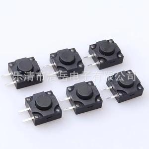 Interruptor Táctil Impermeable Original del Fabricante, 12x12mm, 2 Pines SPST, 500mA, 3.3VDC, Pines de Latón - Product Image 2