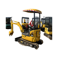Excavator Crawler Komatsu PC18MR Bekas 1800kg Mini Digger Asli Jepang untuk Penggalian Kebun dan Pertanian
