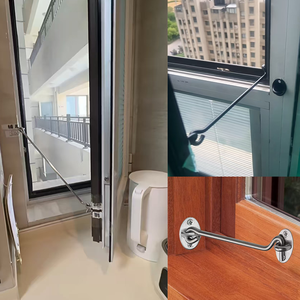 Crochet d'intimité en acier inoxydable Loquet de porte à œil facile à verrouiller 3 <span class=keywords><strong>4</strong></span> 6 8 10 12 14 16 pouces pour hôtels de grange cuisines salons hôpitaux - Product Image 6