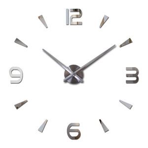 <span class=keywords><strong>Grande</strong></span> <span class=keywords><strong>Orologio</strong></span> <span class=keywords><strong>da</strong></span> <span class=keywords><strong>Parete</strong></span> 3D Fai-<span class=keywords><strong>da</strong></span>-Te in EVA di Qualità con Adesivi a <span class=keywords><strong>Specchio</strong></span> Acrilici Rimovibili per Decorazione Casa - Product Image 2