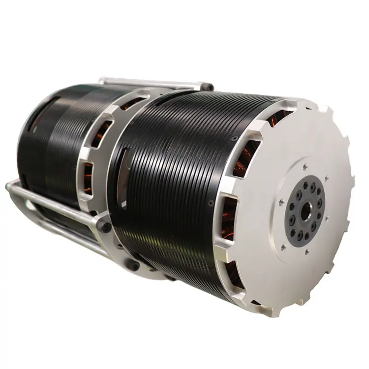 D245-2 75KW 100KW 170KW High Power Large Brushless DC Electric Motor for Human Fly Drone Mega Man Aircraft