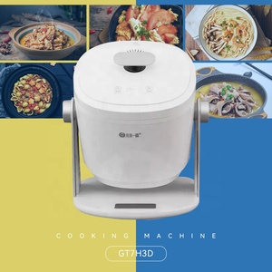 GT7H3D-freidora de revolver automática, <span class=keywords><strong>Robot</strong></span> de <span class=keywords><strong>cocina</strong></span> para el hogar, giratorio automático, 2400w - Product Image 2