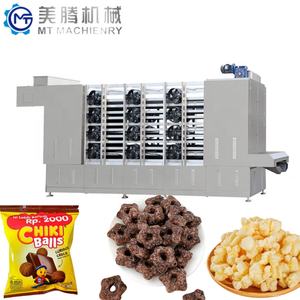 Línea de Producción de Alimentos Inflados para Palitos de Maíz - Extrusora de Anillos de Cereal y Bolas de Cacao - Product Image 5