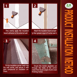 ตาข่ายระบายน้ำแบบปากนกอินทรีสำหรับชายคาผนังภายนอก ป้องกันคราบน้ำและความเสียหายของผนัง - Product Image 5