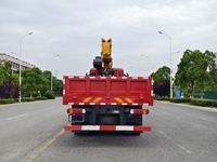 Grue sur camion à flèche droite CLW 14 tonnes, hauteur de levage 21,6 m, transmission 8x4, normes d'émission Euro, composants de transmission essentiels, télécommande