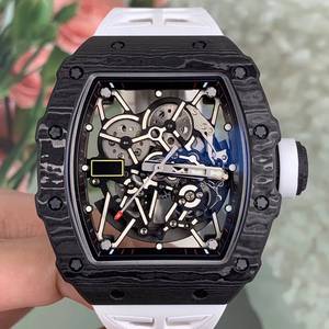 High-quality 3502 ultra-light <b>skeleton</b> <b>automatic</b> <b>watch</b> with white rubber strap, suitable for men's sports and casual mechanical - Product Image 6