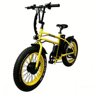 Vélo pliant en alliage d'aluminium avec pneus larges antidérapants, frein à disque 6 vitesses, design confortable pour la côte - Product Image 2